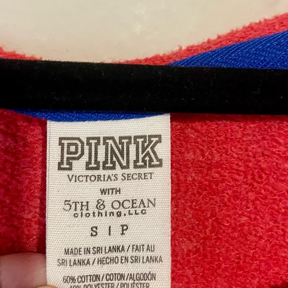 Victoria’s Secret PINK Texas Rangers Sweatshirt Vintage Y2K Size S (oversized) - Picture 2 of 5